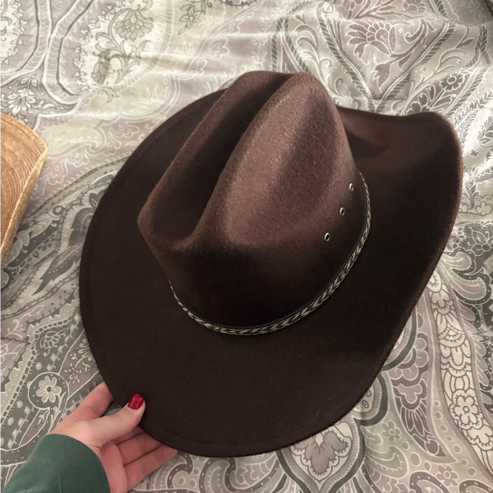 Brown Cowboy Hat